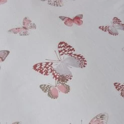 Dunelm Botanica Butterfly Blush Reversible Duvet Cover And Pillowcase Set -pillowcase shop 1000049848 alt02
