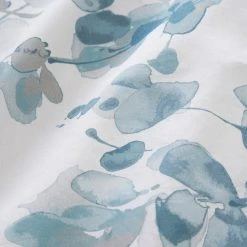 Dunelm Honesty Teal Reversible Duvet Cover And Pillowcase Set 10 Dunelm Honesty Teal Reversible Duvet Cover And Pillowcase Set -pillowcase shop 1000085275 alt02