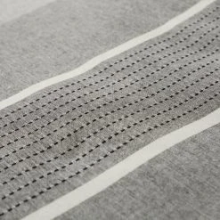 Dunelm Willington Grey Striped Woven Duvet Cover And Pillowcase Set 11 Dunelm Willington Grey Striped Woven Duvet Cover And Pillowcase Set -pillowcase shop 1000085369 alt03