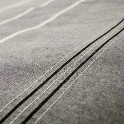 Dunelm Willington Grey Striped Woven Duvet Cover And Pillowcase Set 12 Dunelm Willington Grey Striped Woven Duvet Cover And Pillowcase Set -pillowcase shop 1000085369 alt04