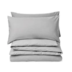 Dunelm Non Iron Plain Dye Slate Standard Pillowcase Pair 5 Dunelm Non Iron Plain Dye Slate Standard Pillowcase Pair -pillowcase shop 1000100996 alt01