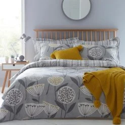 Elements Emmott Reversible Grey Duvet Cover And Pillowcase Set -pillowcase shop 1000109397 alt03