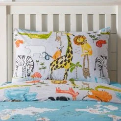 Dunelm My World Reversible Duvet Cover And Pillowcase Set 12 Dunelm My World Reversible Duvet Cover And Pillowcase Set -pillowcase shop 1000109424 alt04