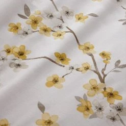 Dunelm Alisha Floral Yellow Reversible Duvet Cover And Pillowcase Set 10 Dunelm Alisha Floral Yellow Reversible Duvet Cover And Pillowcase Set -pillowcase shop 1000140015 alt02
