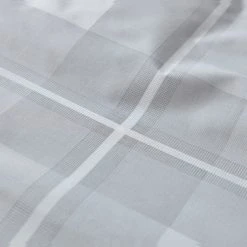 Dunelm Colby Grey Reversible Duvet Cover And Pillowcase Set -pillowcase shop 1000140116 alt03