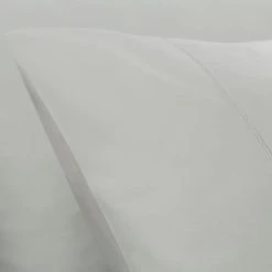 Dorma 300 Thread Count 100% Cotton Sateen Plain Cuffed Pillowcase -pillowcase shop 1000141147 alt01