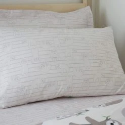 Dunelm Sloth Duvet Cover And Pillowcase Set -pillowcase shop 1000151174 alt03