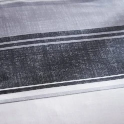 Dunelm Ellis Grey Stripe Reversible Duvet Cover And Pillowcase Set -pillowcase shop 1000151488 alt03