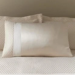 Dunelm Bardot Cream Duvet Cover And Pillowcase Set -pillowcase shop 1000151497 alt02