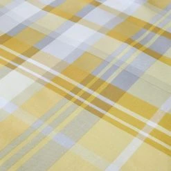 Dunelm Ovie Ochre Reversible Duvet Cover And Pillowcase Set -pillowcase shop 1000159846 alt02