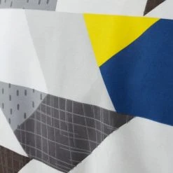 Dunelm Graphic Geo 100% Cotton Duvet Cover And Pillowcase Set -pillowcase shop 1000160594 alt02