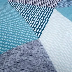 Catherine Lansfield Larsson Geo Teal Duvet Cover And Pillowcase Set 10 Catherine Lansfield Larsson Geo Teal Duvet Cover And Pillowcase Set -pillowcase shop 1000160864 alt03