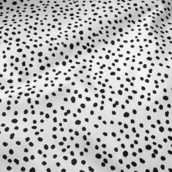 Dunelm Dottie Black Duvet Cover And Pillowcase Set -pillowcase shop 1000166739 alt03