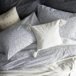 Dunelm Dottie Black Duvet Cover And Pillowcase Set -pillowcase shop 1000166739 alt05