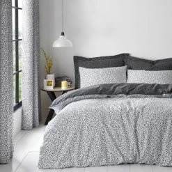 Dunelm Dottie Black Oxford Pillowcase -pillowcase shop 1000166740 alt03