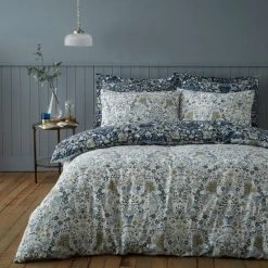 Dunelm Hardwick Blue Oxford Pillowcase -pillowcase shop 1000166757 alt03