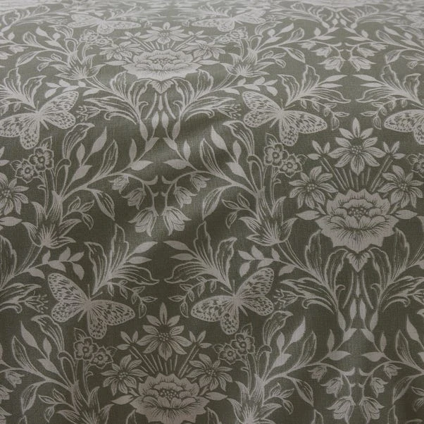 Dunelm Evesham 100% Cotton Green Duvet Cover And Pillowcase Set 7 Dunelm Evesham 100% Cotton Green Duvet Cover And Pillowcase Set - Image 5