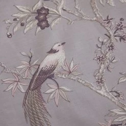 Dunelm Oriental Bird Mauve Duvet Cover And Pillowcase Set -pillowcase shop 1000167073 alt04