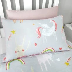 Dunelm Party Animals Grey Duvet Cover And Pillowcase Set -pillowcase shop 1000167410 alt03