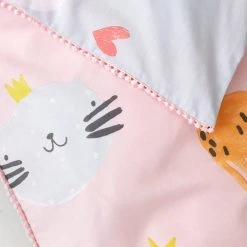 Dunelm Party Animals Grey Duvet Cover And Pillowcase Set -pillowcase shop 1000167410 alt04