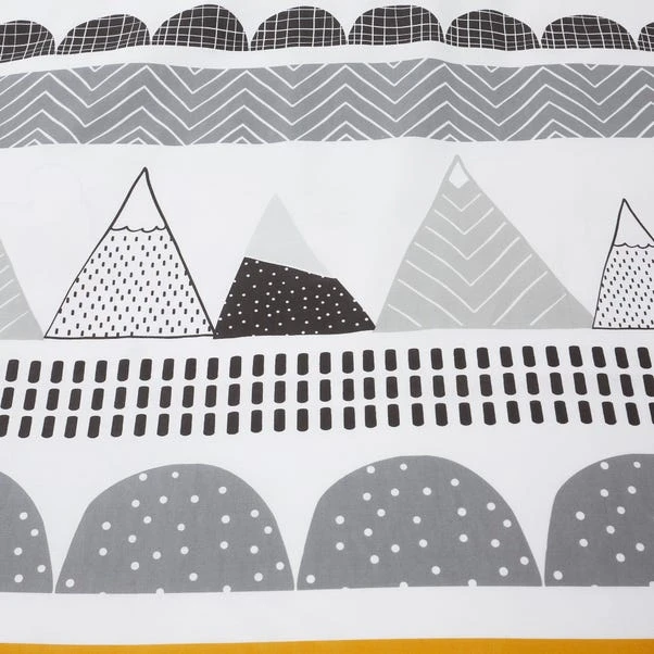 Dunelm Elements Geosaurus 100% Cotton Duvet Cover And Pillowcase Twin Pack Set 6 Dunelm Elements Geosaurus 100% Cotton Duvet Cover And Pillowcase Twin Pack Set - Image 4