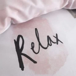 Catherine Lansfield Blush Sleep Dreams Duvet Cover And Pillowcase Set -pillowcase shop 1000169069 alt03