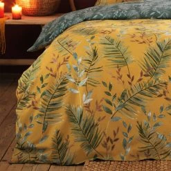 Furn Furn. Riva Mazari Mustard Duvet Cover And Pillowcase Set -pillowcase shop 1000170835 alt02