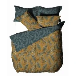 Furn Furn. Riva Mazari Mustard Duvet Cover And Pillowcase Set -pillowcase shop 1000170835 alt03