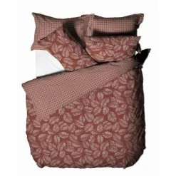 Furn Furn. Riva Japandi Red Duvet Cover And Pillowcase Set -pillowcase shop 1000170836 alt04