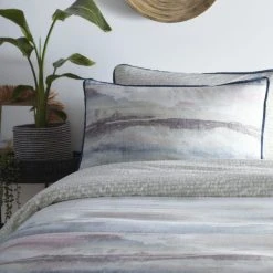 Appletree Landscape 100% Cotton Duvet Cover And Pillowcase Set 11 Appletree Landscape 100% Cotton Duvet Cover And Pillowcase Set -pillowcase shop 1000170847 alt03