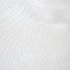 Dunelm Mini Waffle White 100% Cotton Duvet Cover And Pillowcase Set -pillowcase shop 1000180804 alt02