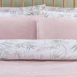 Dunelm Shino Floral Reversible Duvet Cover And Pillowcase Set -pillowcase shop 1000181116 alt02