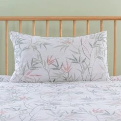 Dunelm Shino Floral Reversible Duvet Cover And Pillowcase Set -pillowcase shop 1000181116 alt05