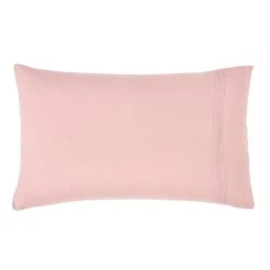 Dunelm Denver Blush Pintuck Duvet Cover And Pillowcase Set -pillowcase shop 1000181856 alt04