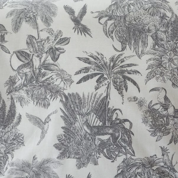 Dunelm Amazonia Toile Reversible Duvet Cover And Pillowcase Set 6 Dunelm Amazonia Toile Reversible Duvet Cover And Pillowcase Set - Image 4