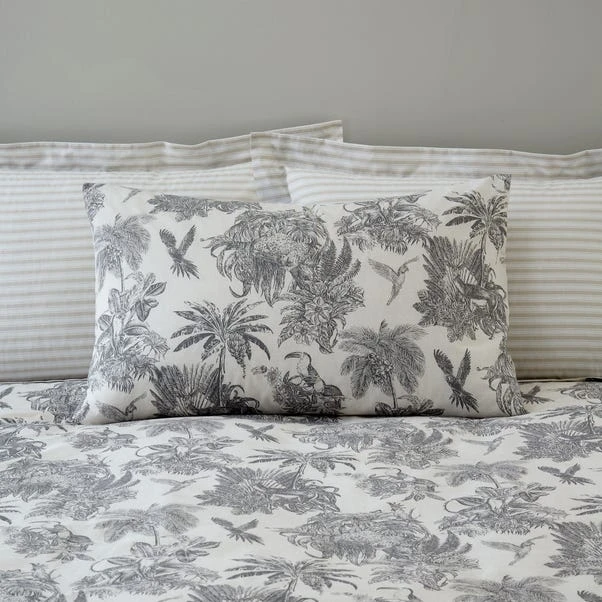 Dunelm Amazonia Toile Reversible Duvet Cover And Pillowcase Set 7 Dunelm Amazonia Toile Reversible Duvet Cover And Pillowcase Set - Image 5