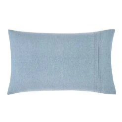 Dunelm Denver Denim Pintuck Duvet Cover And Pillowcase Set -pillowcase shop 1000181962 alt03