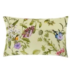 Dunelm Paradise Birds Green Reversible Duvet Cover And Pillowcase Set -pillowcase shop 1000181963 alt05