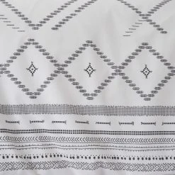 Dunelm Mika Monochrome Reversible Duvet Cover And Pillowcase Set -pillowcase shop 1000181964 alt03