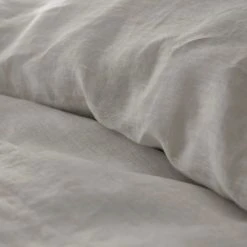 The Edited Life Rowan 100% Linen Duvet Cover And Pillowcase Set -pillowcase shop 1000181966 alt03