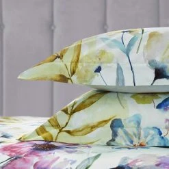 Dorma Florian Reversible 100% Cotton Duvet Cover And Pillowcase Set -pillowcase shop 1000182288 alt02