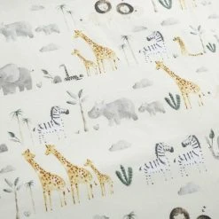 Dunelm Safari Natural 100% Cotton Cot Bed / Toddler Duvet Cover And Pillowcase Set 11 Dunelm Safari Natural 100% Cotton Cot Bed / Toddler Duvet Cover And Pillowcase Set -pillowcase shop 1000185207 alt04