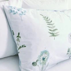Bianca Cotton Bianca Meadow Flowers White 100% Egyptian Cotton Duvet Cover And Pillowcase Set -pillowcase shop 1000185588 alt03