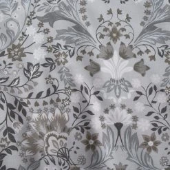 Dunelm Hardwick Floral Grey Reversible Duvet Cover And Pillowcase Set -pillowcase shop 1000185663 alt04