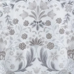 Dunelm Hardwick Floral Grey Reversible Duvet Cover And Pillowcase Set -pillowcase shop 1000185663 alt05