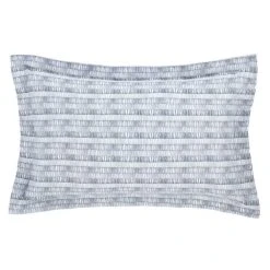 Dunelm Zen Navy Oxford Pillowcase -pillowcase shop 1000185671 alt01