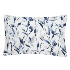 Dunelm Zen Navy Oxford Pillowcase -pillowcase shop 1000185671 alt02