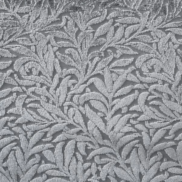 Dunelm Beverley Charcoal Embellished Luxe Duvet Cover And Pillowcase Set 6 Dunelm Beverley Charcoal Embellished Luxe Duvet Cover And Pillowcase Set - Image 4