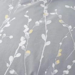 Dunelm Belle Charcoal Duvet Cover And Pillowcase Set -pillowcase shop 1000185741 alt04