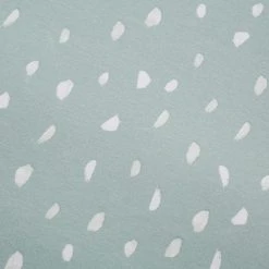 Dunelm Soft Fern Spotted 100% Jersey Cotton Reversible Cot Bed / Toddler Duvet Cover And Pillowcase Set -pillowcase shop 1000186828 alt04